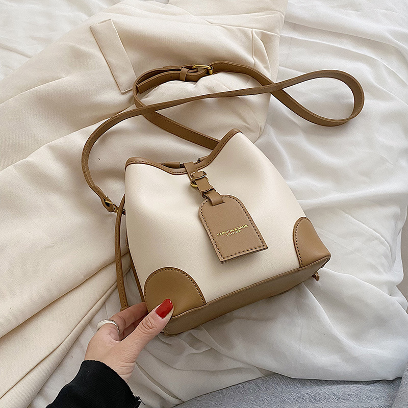 New Fashionable All-matching Simple Crossbody Fashionable One-shoulder Bucket Bag - Image 2