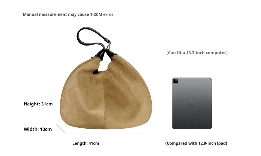 Special-interest Design High-grade Large-capacity Velvet Shoulder Bag - Image 6