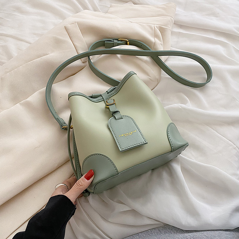 New Fashionable All-matching Simple Crossbody Fashionable One-shoulder Bucket Bag - Image 3