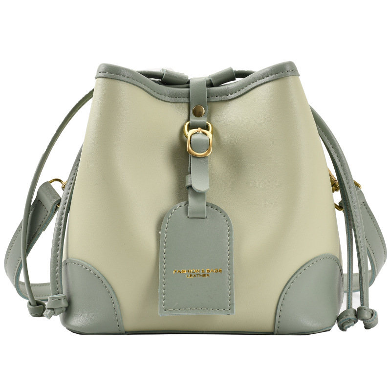 New Fashionable All-matching Simple Crossbody Fashionable One-shoulder Bucket Bag - Image 5